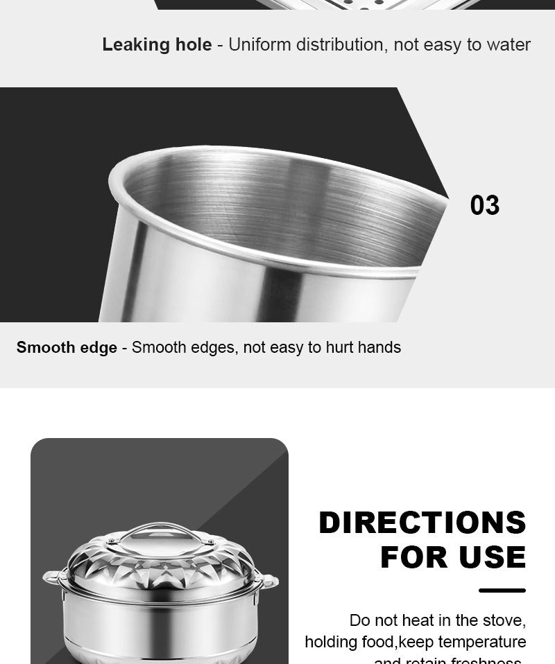 3/4/6/21/28PCS Double-Deck Stainless Steel Silver Pots Sets Cuisine Lunchboxes Food Container Heat Preservation Insulation Box