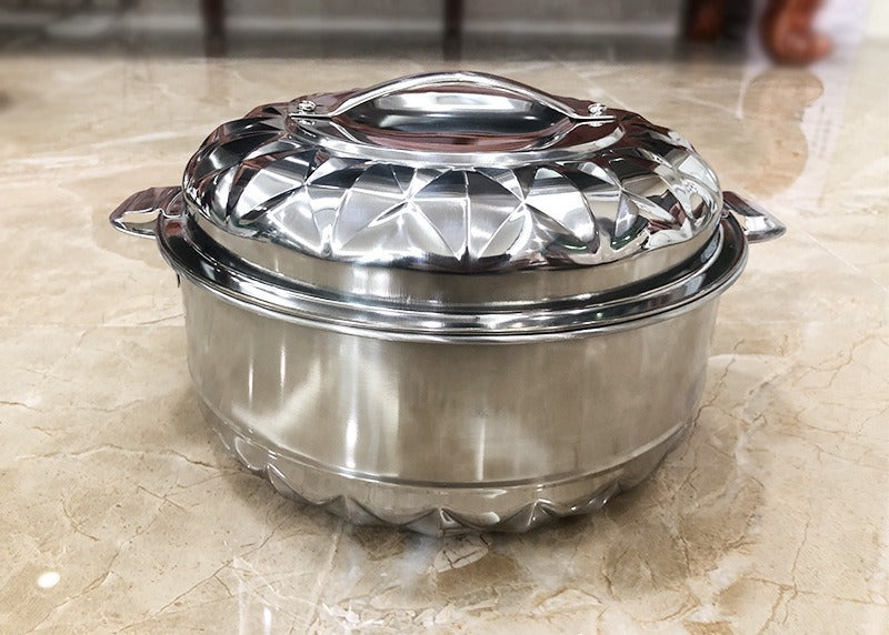 3/4/6/21/28PCS Double-Deck Stainless Steel Silver Pots Sets Cuisine Lunchboxes Food Container Heat Preservation Insulation Box