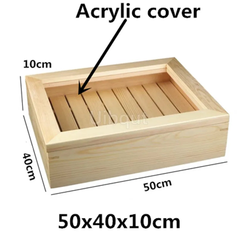 Japanese cuisine wooden sashimi Sushi box with lid fish salmon boxs wooden boxs beef plate box restaurant tableware food storage