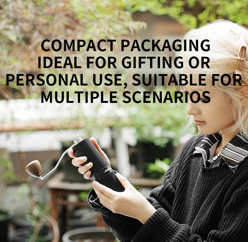 MHW-3BOMBER Pour Over Coffee Kits with Dripper Coffee Pot Coffee Grinder Scale Portable Handbag Outdoor Barista Christmas Gifts