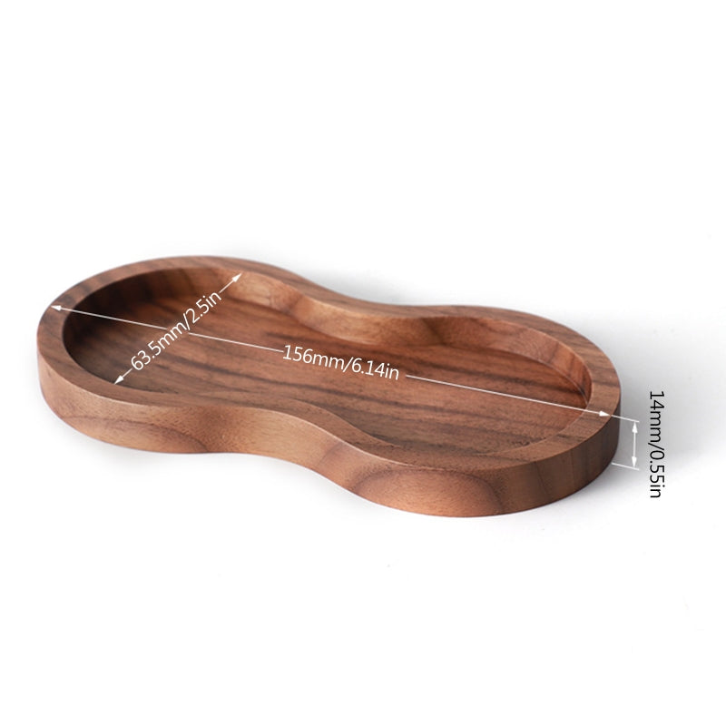 51mm/53mm/58mm Coffee Tamper Holder Filter Stand Walnut Espresso Distributor Mat Rack Coffee Maker Tool Accessories