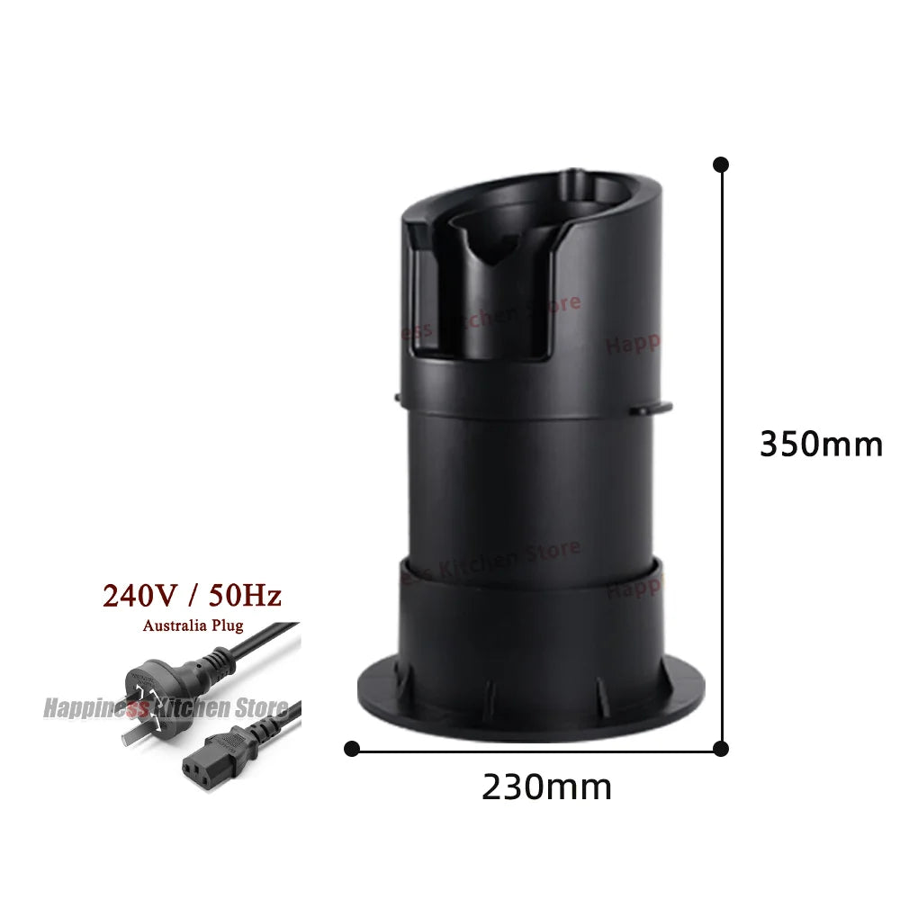 Commercial Auto Coffee Portafilter Cleaner 58mm Electric Coffee Filter Cleaner Coffee Machine Cleaner Cafe Equipment