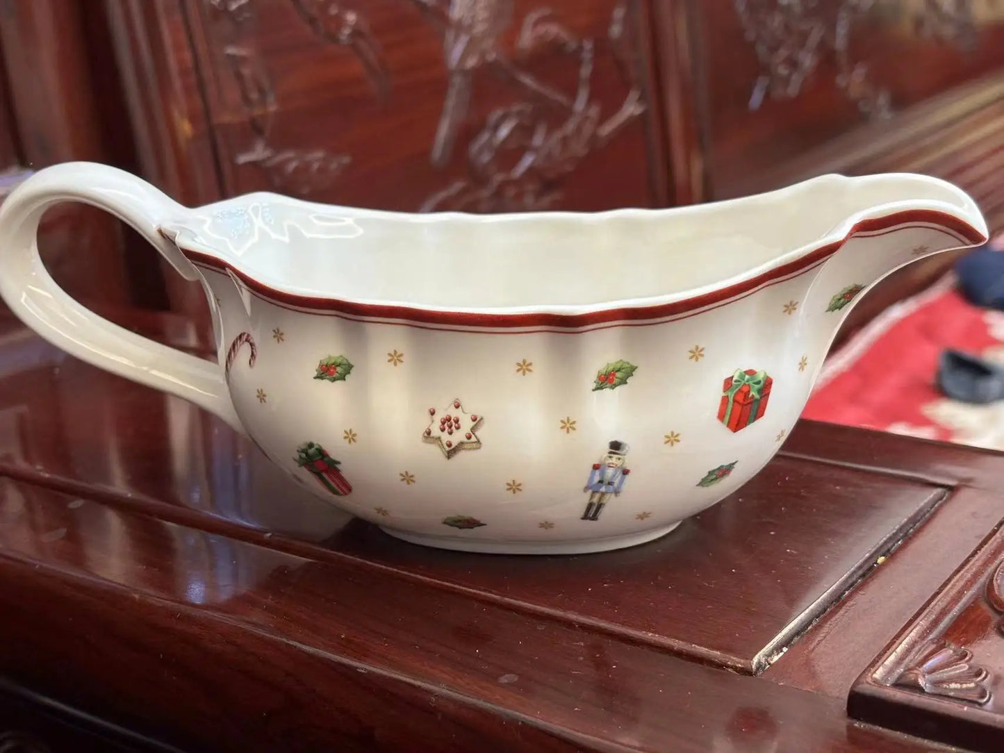 German V Bao Tableware Christmas Biscuits Plate Dish Rectangular Plate Mug Plate Salad Dish Dessert Plate Fruit Holder Plates