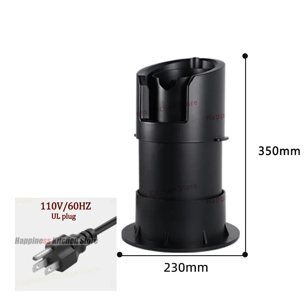 Commercial Auto Coffee Portafilter Cleaner 58mm Electric Coffee Filter Cleaner Coffee Machine Cleaner Cafe Equipment