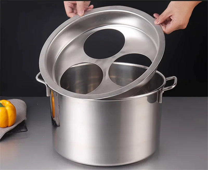 cooking noodle pot stainless steel large capital soup pot bucket Food drawer dumpling cooker tray steamed instant pot accessorie