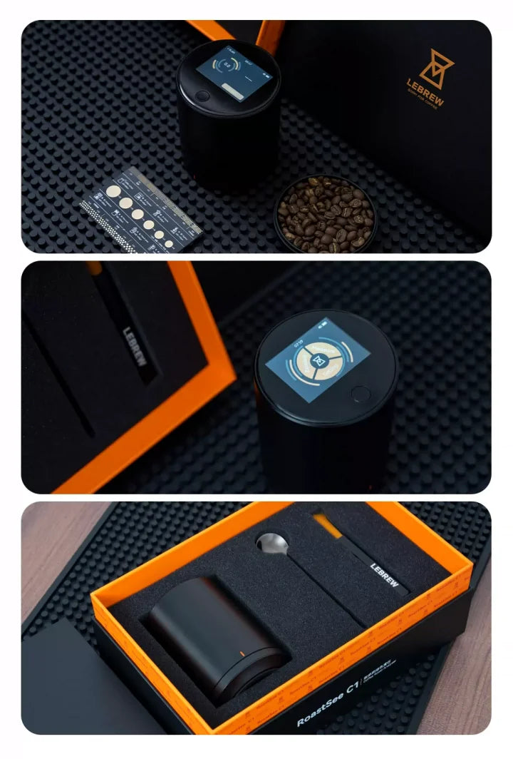 Lebrew portable coffee roast degree analyzer machine coffee bean roast machine roast equipment roastsee C1 (contact for gift)