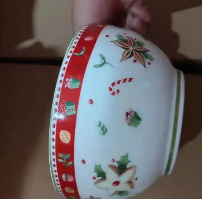 German V Bao Tableware Christmas Biscuits Plate Dish Rectangular Plate Mug Plate Salad Dish Dessert Plate Fruit Holder Plates