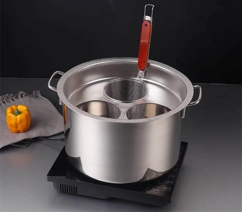 cooking noodle pot stainless steel large capital soup pot bucket Food drawer dumpling cooker tray steamed instant pot accessorie