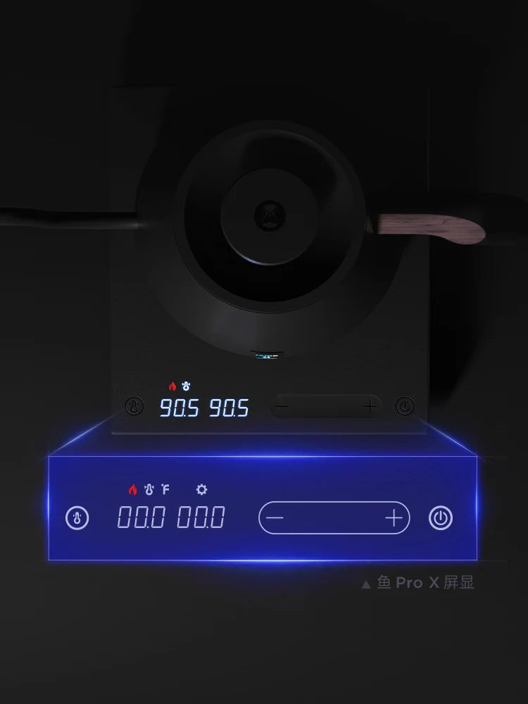 IN Stock Timemore Fish Pro X Electric Pour Over Kettle 900ml220v Fine Mouth Temperature Control Competition Hand Brew Coffee Pot