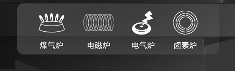 KENGQIANG Pure titanium frying pan Fish scale hammer uncoated non-stick pan Induction cooker universal with lid