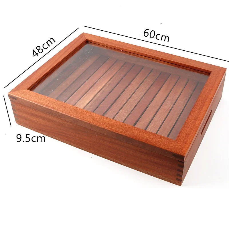 Japanese cuisine wooden sashimi Sushi box with lid fish salmon boxs wooden boxs beef plate box restaurant tableware food storage