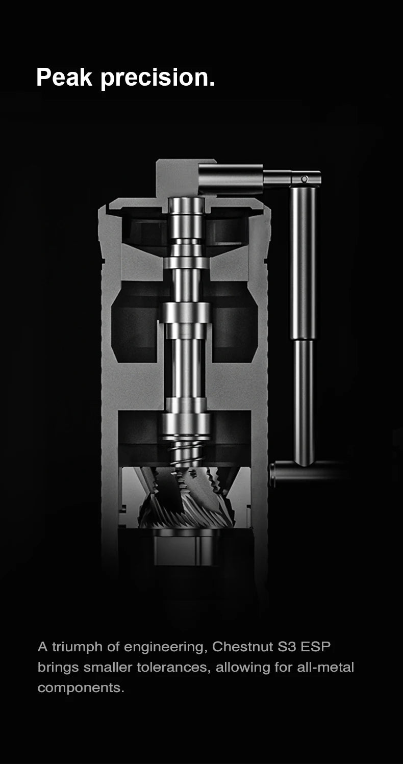 TIMEMORE S3 ESP Manual Coffee Grinder External Adjustment SUS420-EI Grinding Burr Hand Brewed Coffee Mill