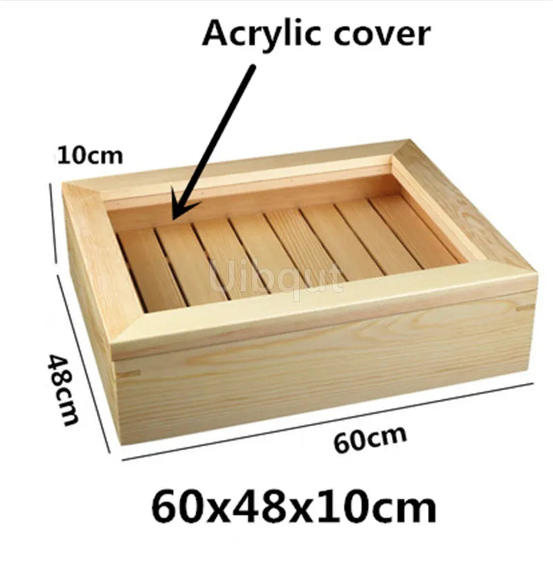 Japanese cuisine wooden sashimi Sushi box with lid fish salmon boxs wooden boxs beef plate box restaurant tableware food storage