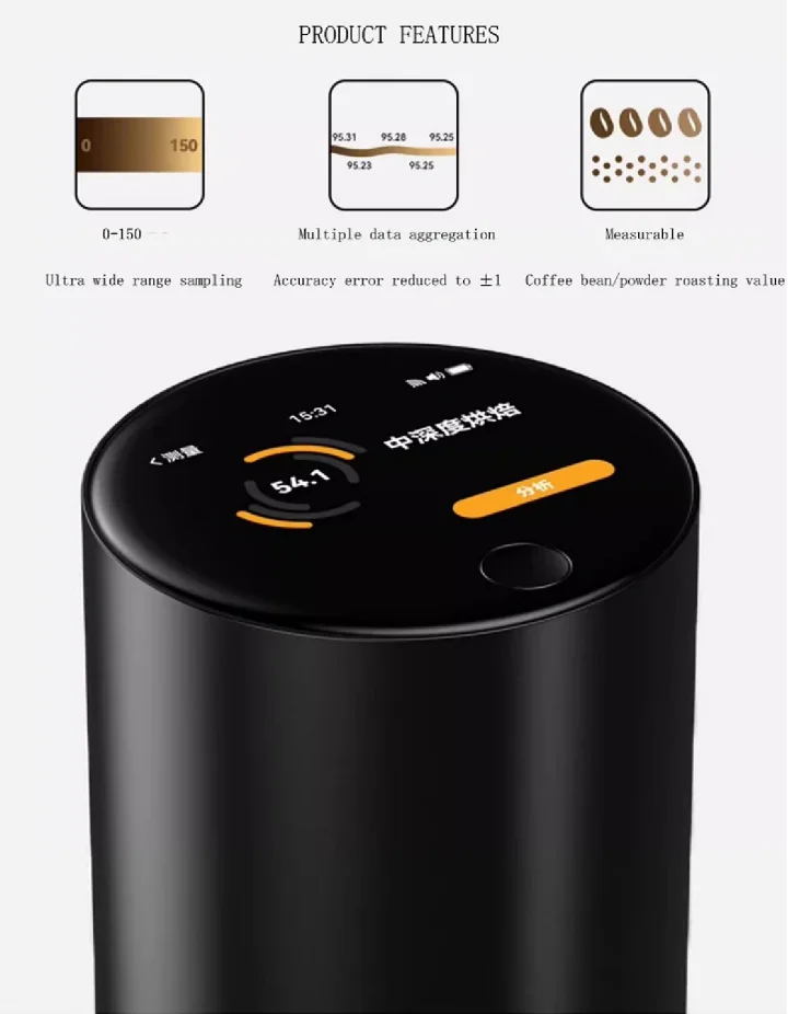 Lebrew portable coffee roast degree analyzer machine coffee bean roast machine roast equipment roastsee C1 (contact for gift)