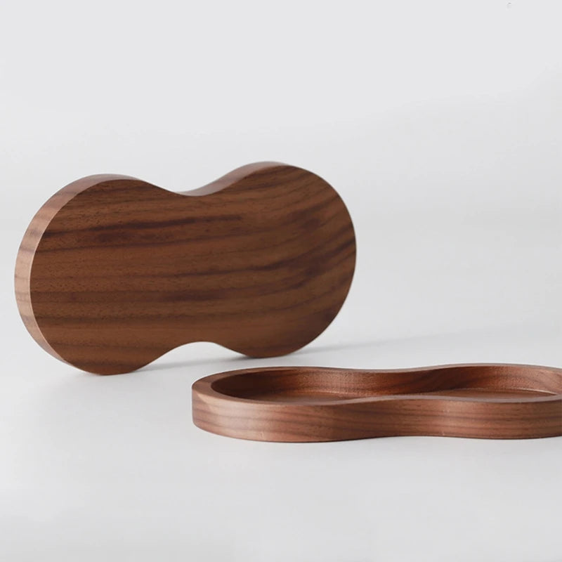 51mm/53mm/58mm Coffee Tamper Holder Filter Stand Walnut Espresso Distributor Mat Rack Coffee Maker Tool Accessories