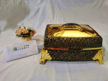 3Pcs/set 3.5 L / 4.5 L / 5.5 L  Food Warmer  Lunch Box Hot Pot Ramadan  Event Party  Wedding Gift