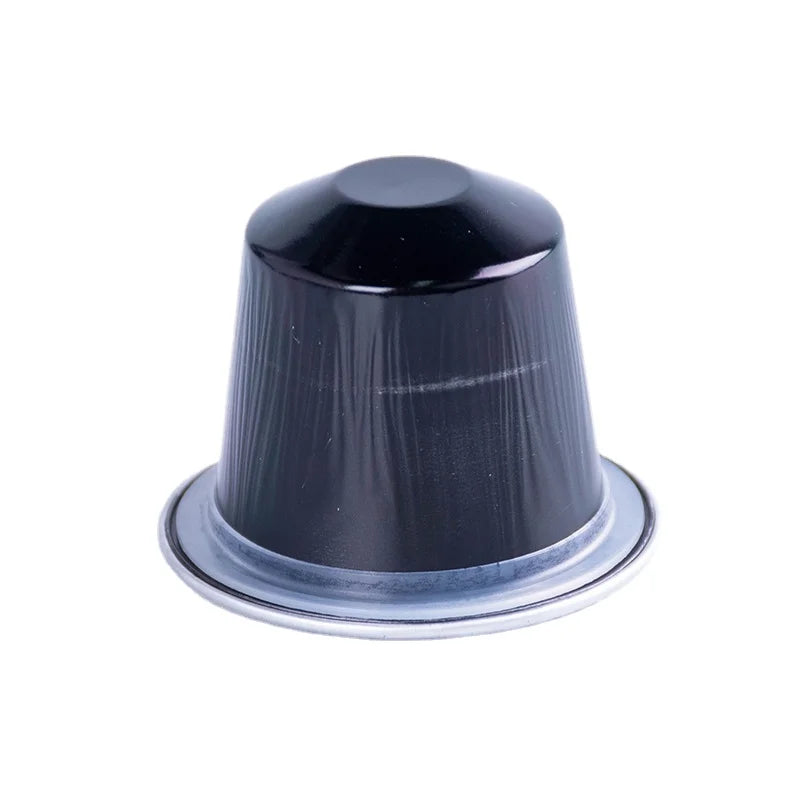 1000PCS Refillable Disposable Pods Nespresso Coffee Capsule Filter Cups with Non-sticker Aluminum Lids for Espresso Machine 37mm