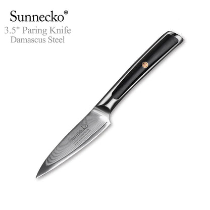 Sunnecko 1-8PCS/Set Chef's Knives 73 Layers VG10 Damascus Steel Japanese Slicing Knife Utility Paring Cleaver Cutting Knife