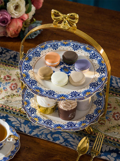 English Bone China Coffee Cup Set European tea set ceramic afternoon flower tea cup plate Italian black tea home American