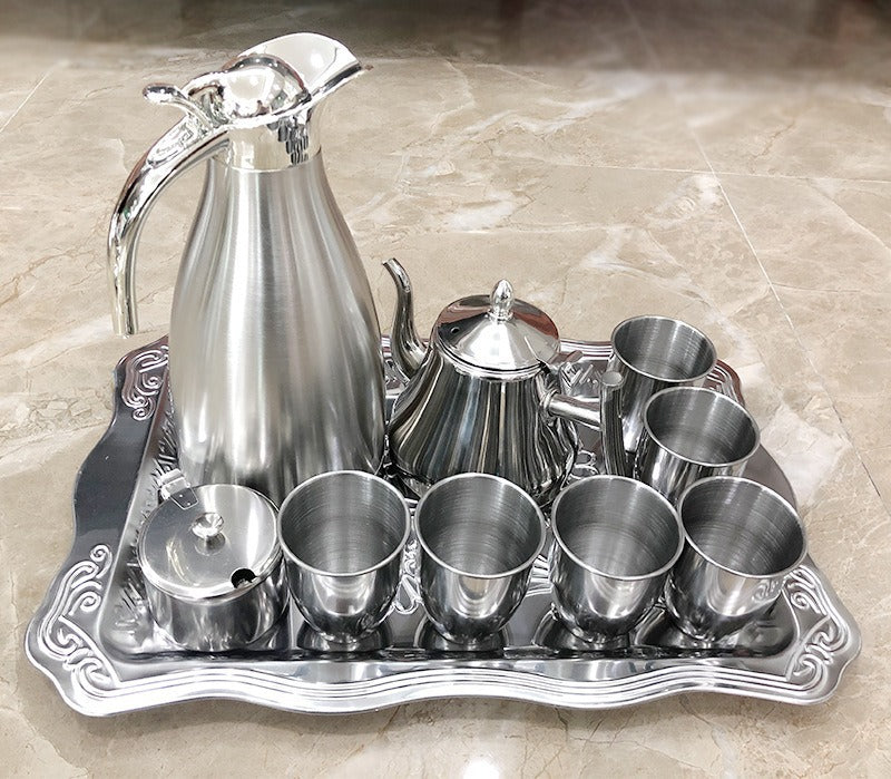 3/4/6/21/28PCS Double-Deck Stainless Steel Silver Pots Sets Cuisine Lunchboxes Food Container Heat Preservation Insulation Box