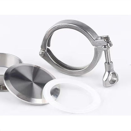 Stainless Steel Fermentation Tank - 35 liters Home Brewing Conical Fermenter - Tri-Clamp Fittingl - for Beer, Wine