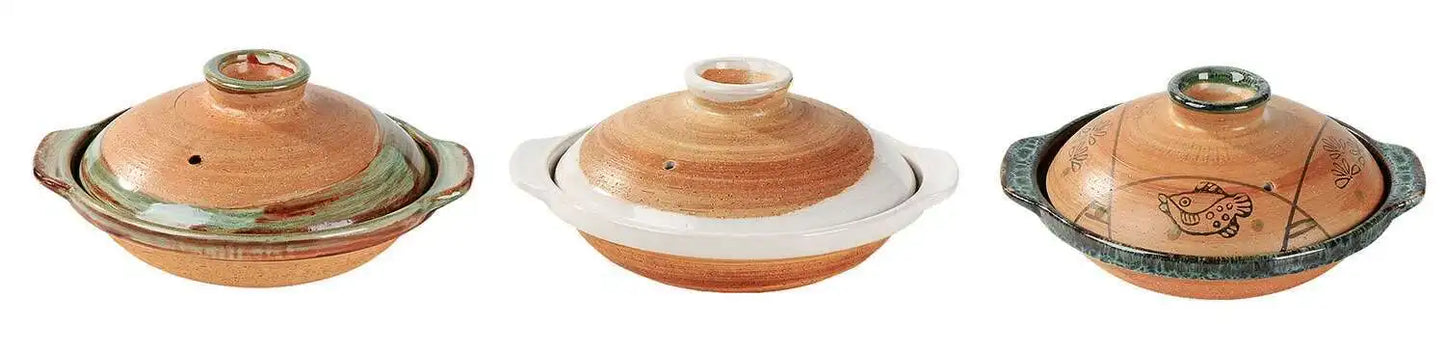 Japanese Clay Casserole Stew Pot Domestic Gas Casserole Soup Pot Open Fire Shallow Pot Ceramic Rice Cooking Pan For Gas Stove