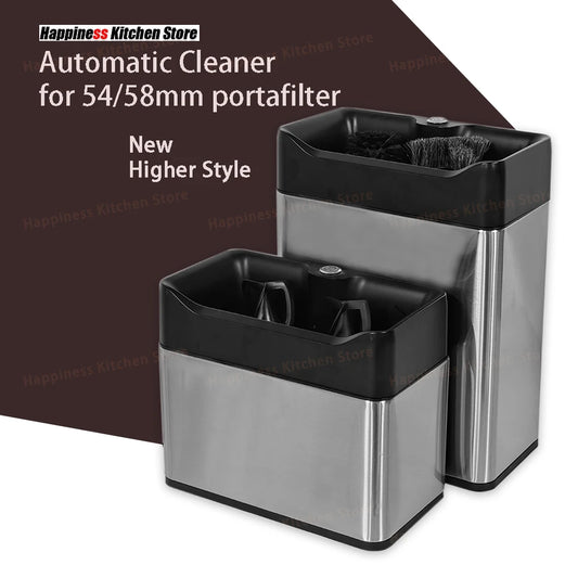 Electric Coffee Portafilter Cleaner For 58mm Portafilter,Automatic Coffee Cleaner 54/58mm For Cafe Commercial Espresso Tools