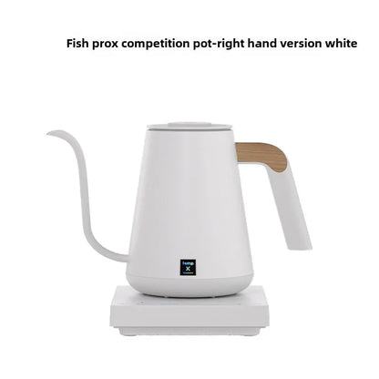 IN Stock Timemore Fish Pro X Electric Pour Over Kettle 900ml220v Fine Mouth Temperature Control Competition Hand Brew Coffee Pot