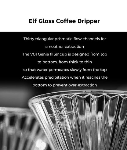 MHW-3BOMBER Deluxe Hand Brewed Coffee Set of 1 Pieces Kitchen Espresso Scale Coffee Grinder and Filter Cups Pour Over Kettle