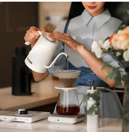 MHW-3BOMBER Smart Electric Coffee Kettle Precise Temperature Control Gooseneck Kettles Pour Over Coffee Home Barista Accessories