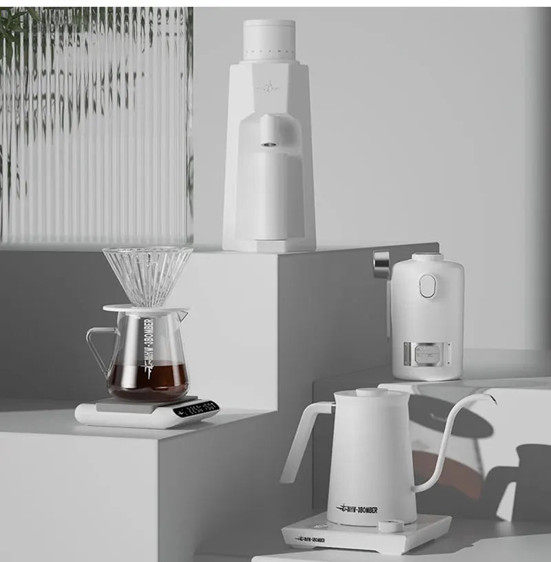 MHW-3BOMBER Smart Electric Coffee Kettle Precise Temperature Control Gooseneck Kettles Pour Over Coffee Home Barista Accessories