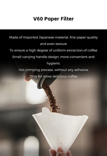 MHW-3BOMBER Deluxe Hand Brewed Coffee Set of 1 Pieces Kitchen Espresso Scale Coffee Grinder and Filter Cups Pour Over Kettle