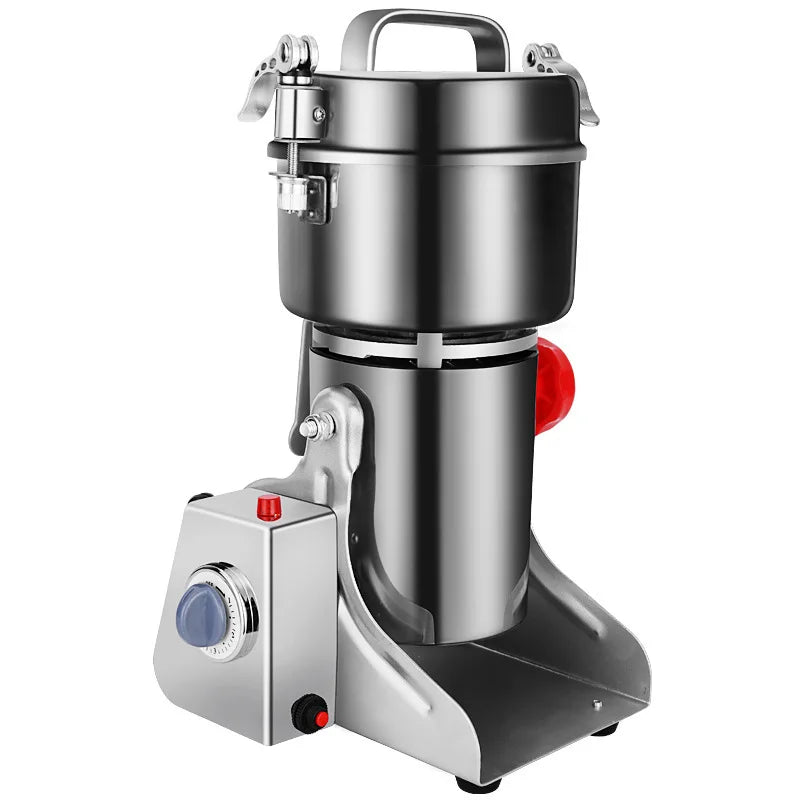 Electric Grain Grinder Mill High-speed Spice Corn Mill Commercial Powder Machine for Dry Cereals Grain Spice Coffee Herb Bean