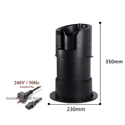 Commercial Auto Coffee Portafilter Cleaner 58mm Electric Coffee Filter Cleaner Coffee Machine Cleaner Cafe Equipment