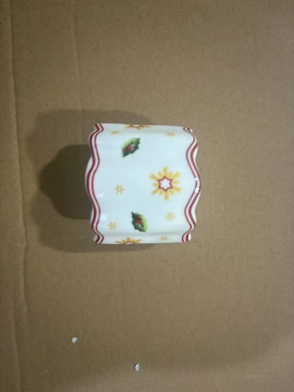 German V Bao Tableware Christmas Biscuits Plate Dish Rectangular Plate Mug Plate Salad Dish Dessert Plate Fruit Holder Plates
