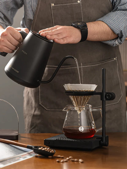 IN Stock Timemore Fish Pro X Electric Pour Over Kettle 900ml220v Fine Mouth Temperature Control Competition Hand Brew Coffee Pot