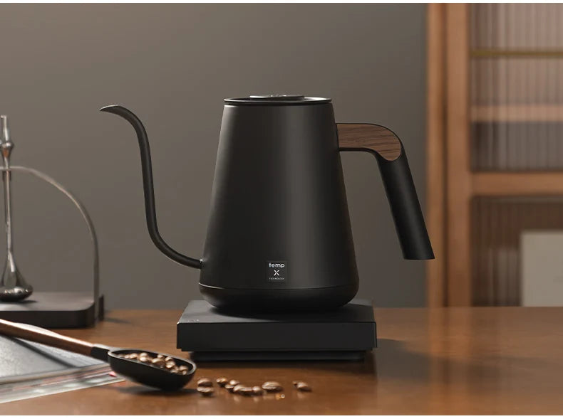 IN Stock Timemore Fish Pro X Electric Pour Over Kettle 900ml220v Fine Mouth Temperature Control Competition Hand Brew Coffee Pot