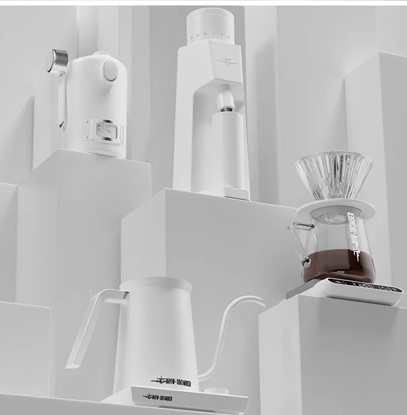 MHW-3BOMBER Smart Electric Coffee Kettle Precise Temperature Control Gooseneck Kettles Pour Over Coffee Home Barista Accessories