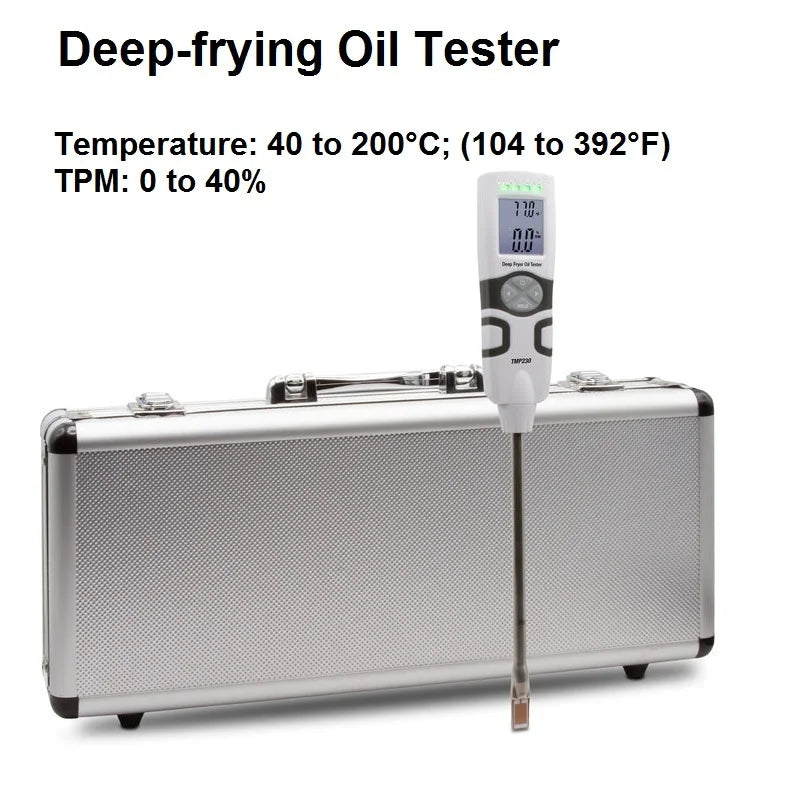 High Quality Fryer Cooking Oil Tester Range 0-40% TPM Deep Fry Cooking Oil Quality Tester Frying Oil Testing Kits