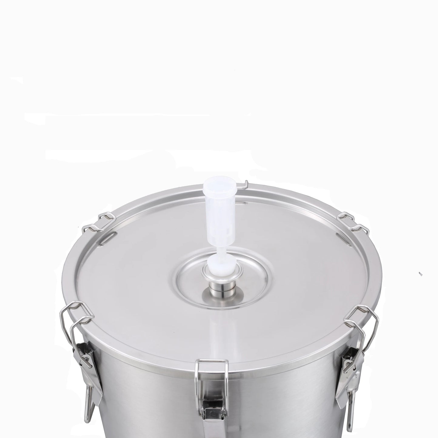 Stainless Steel Fermentation Tank - 35 liters Home Brewing Conical Fermenter - Tri-Clamp Fittingl - for Beer, Wine