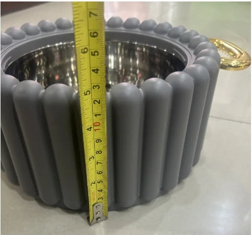3PCS Food Insulated Box Double Layer Insulated Box with Columns 1.5L-2L-2.5L Food Heater Buffer Serving Set casserole Food Warme