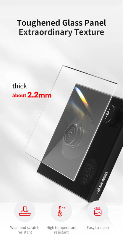 MHW-3BOMBER Smart Electric Coffee Kettle Precise Temperature Control Gooseneck Kettles Pour Over Coffee Home Barista Accessories