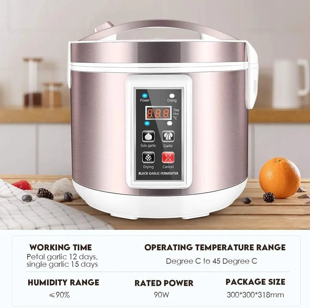 6L Black Garlic Fermenter Full Automatic Intelligent Control Garlic Manufacturer Health Food Maker Several Garlic  Diy Stoves