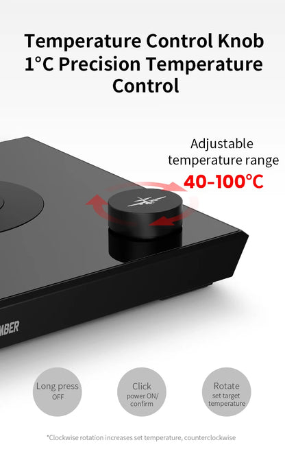 MHW-3BOMBER Smart Electric Coffee Kettle Precise Temperature Control Gooseneck Kettles Pour Over Coffee Home Barista Accessories