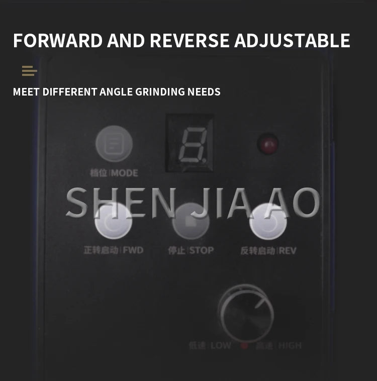 Water-cooled Knife Sharpener Wet and Dry Dual-use 200 mesh/500 mesh Open-edge Electric Desktop Grinder Kitchen Knife Scissors Sh