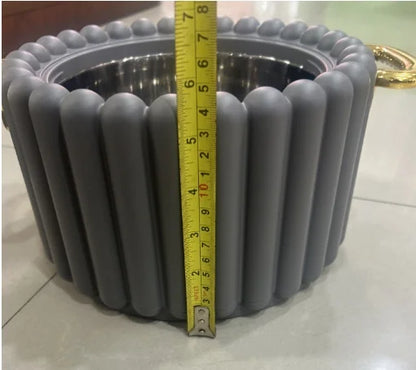 3PCS Food Insulated Box Double Layer Insulated Box with Columns 1.5L-2L-2.5L Food Heater Buffer Serving Set casserole Food Warme