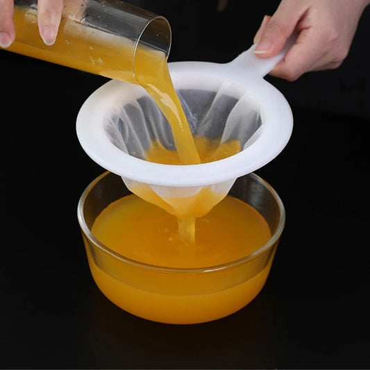 Food Yogurts Mesh Sieve Plastic Mesh Colander Brine Shrimp Separation Net for Filtering Coffee Juice Milk Wines B03E