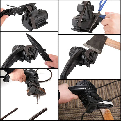 Work Sharpen Electric Knife Sharpener Belt Orbital Sander DIY Polishing Grinder Adjustable Speed Machine Apex Edges Blade System