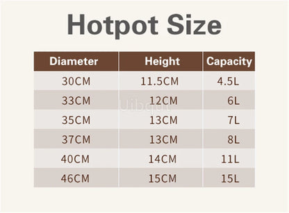 High temperature resistant ceramic casserole two-flavor hot pot Commercial electric ceramic stove hot pot Stew pot Casserole