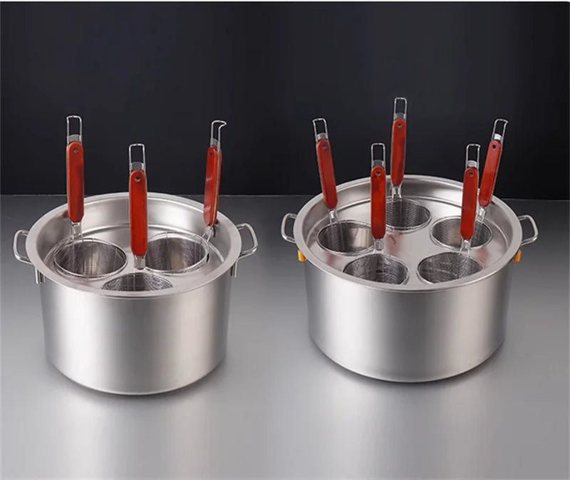 cooking noodle pot stainless steel large capital soup pot bucket Food drawer dumpling cooker tray steamed instant pot accessorie
